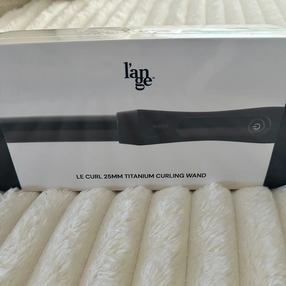 NWT Lange 25 mm Ceramic Curling Wand